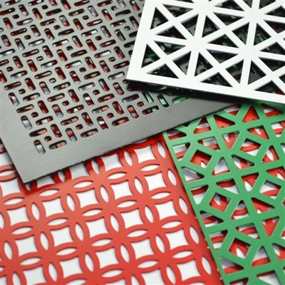Perforerede mesh paneler